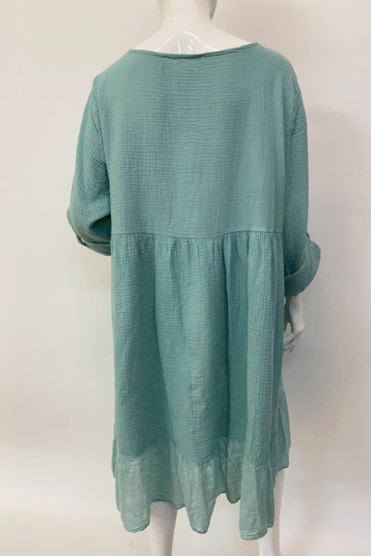 Vestidos largos Mujer Green water ANGELOOK LMM-R60107 Efashion Paris