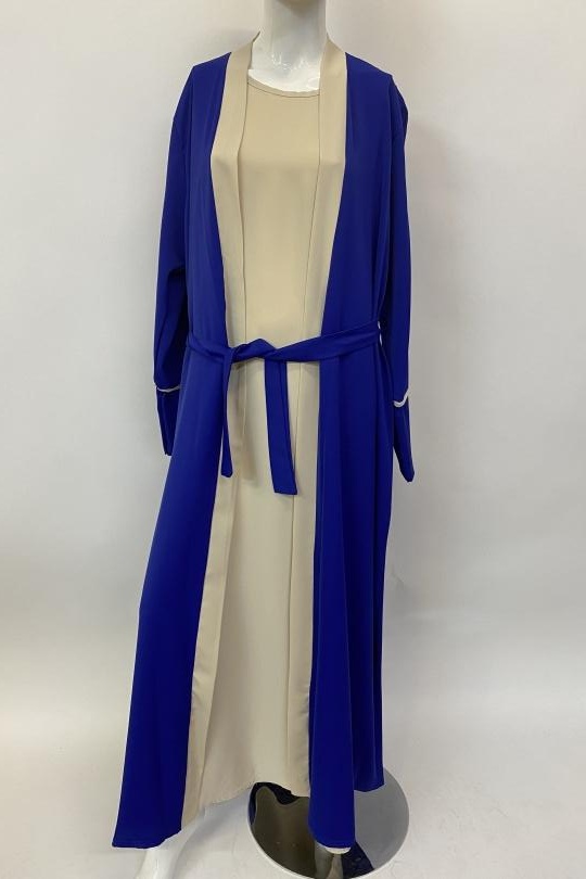 Abaya Femme Camel ANGELOOK MC-R20114 Efashion Paris
