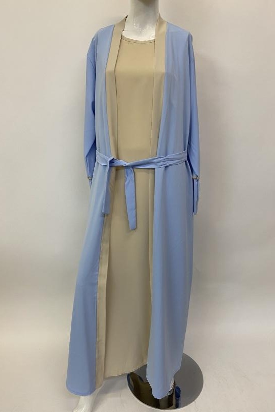 Abaya Femme Camel ANGELOOK MC-R20114 Efashion Paris