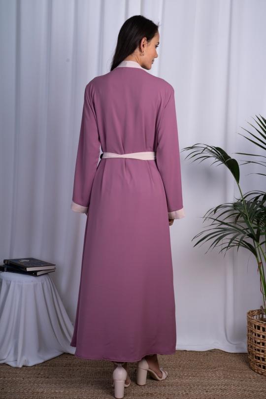 Abaya Femme Rose ANGELOOK MC-R20115 Efashion Paris