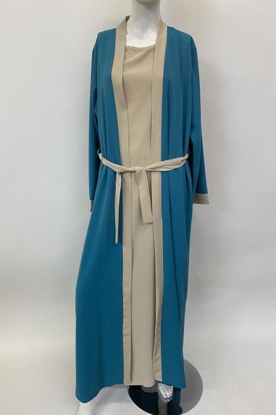 Abaya Femme Rose ANGELOOK MC-R20115 Efashion Paris