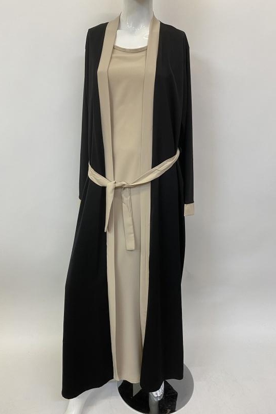 Abaya Femme Rose ANGELOOK MC-R20115 Efashion Paris