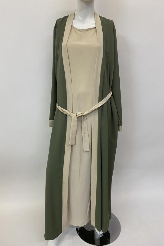 Abaya Femme Rose ANGELOOK MC-R20115 Efashion Paris