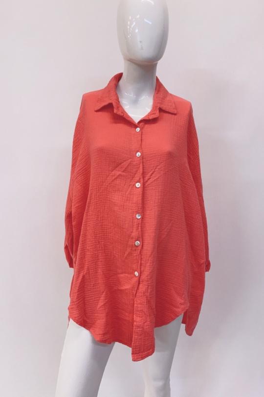 Chemises & blouses Femme Corail ANGELOOK ANN-C22109 Efashion Paris