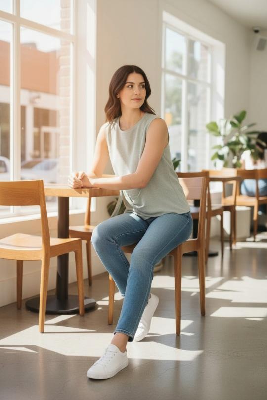 Tops Femme Vert canard ANGELOOK LEL-T5684 Efashion Paris