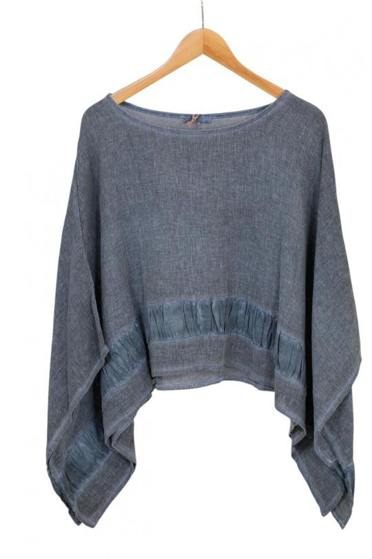 Tops Femme Bleu royal ANGELOOK LEL-T5708 Efashion Paris