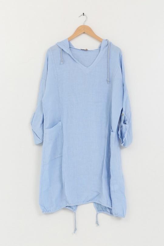 Robes mi-longues Femme Kaki ANGELOOK LEL-R5459L Efashion Paris