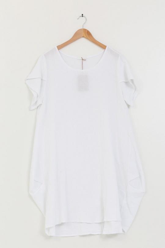 Robes mi-longues Femme Beige ANGELOOK LEL-R10337 Efashion Paris