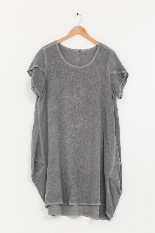 Robes mi-longues Femme Beige ANGELOOK LEL-R10337 Efashion Paris