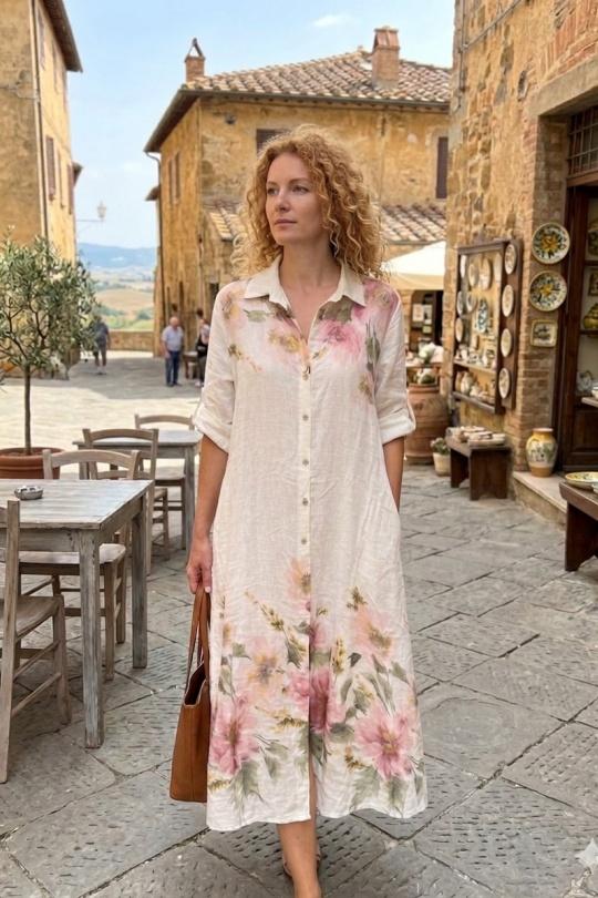 Abiti maxi Donna Sky blue ANGELOOK MSA-R25086 Efashion Paris