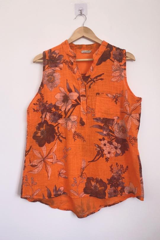 Top Donna Red ANGELOOK LMM-T80565 Efashion Paris