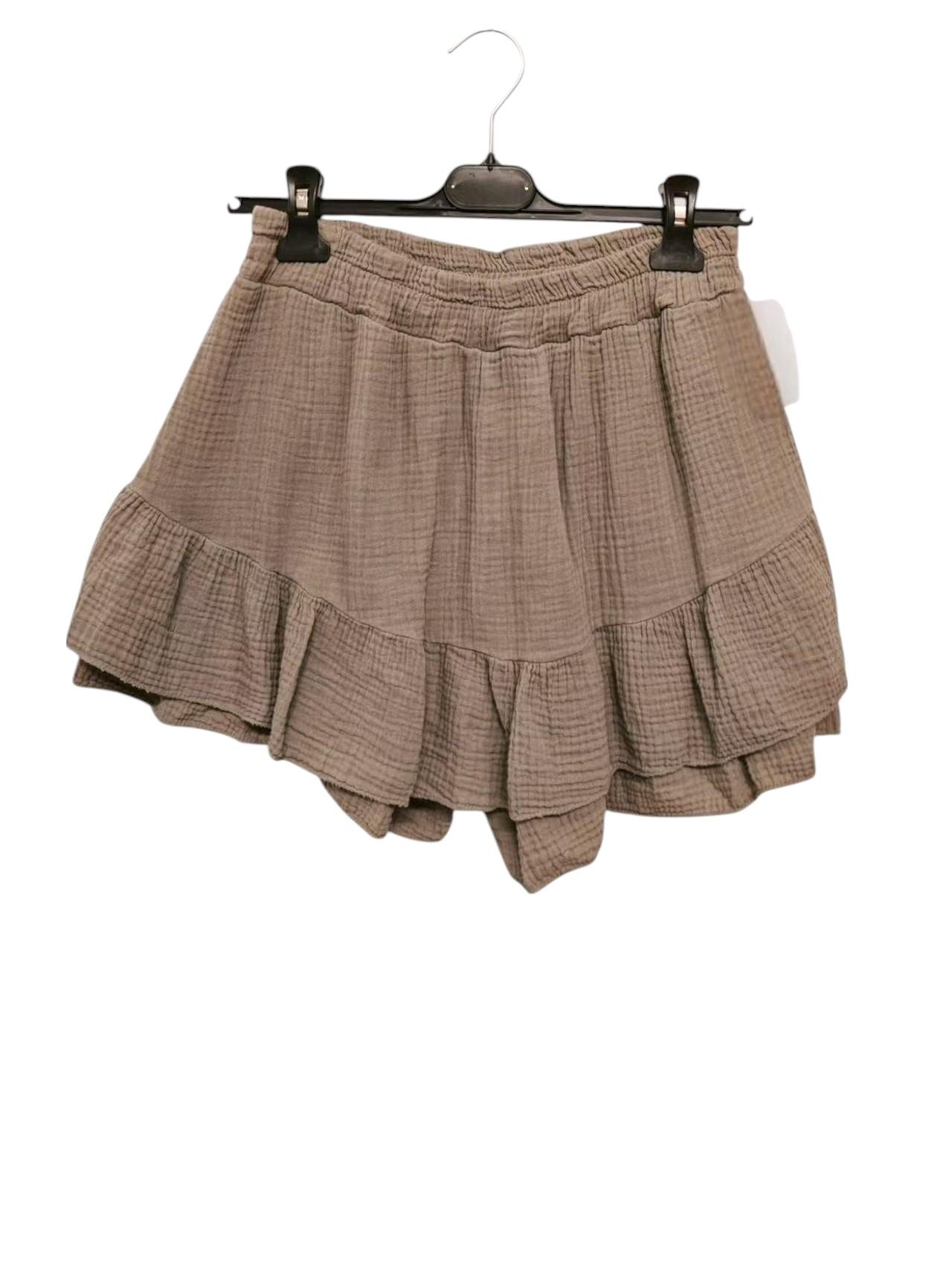 Shorts Femme Taupe ANGELOOK SLV-S24216 #c Efashion Paris