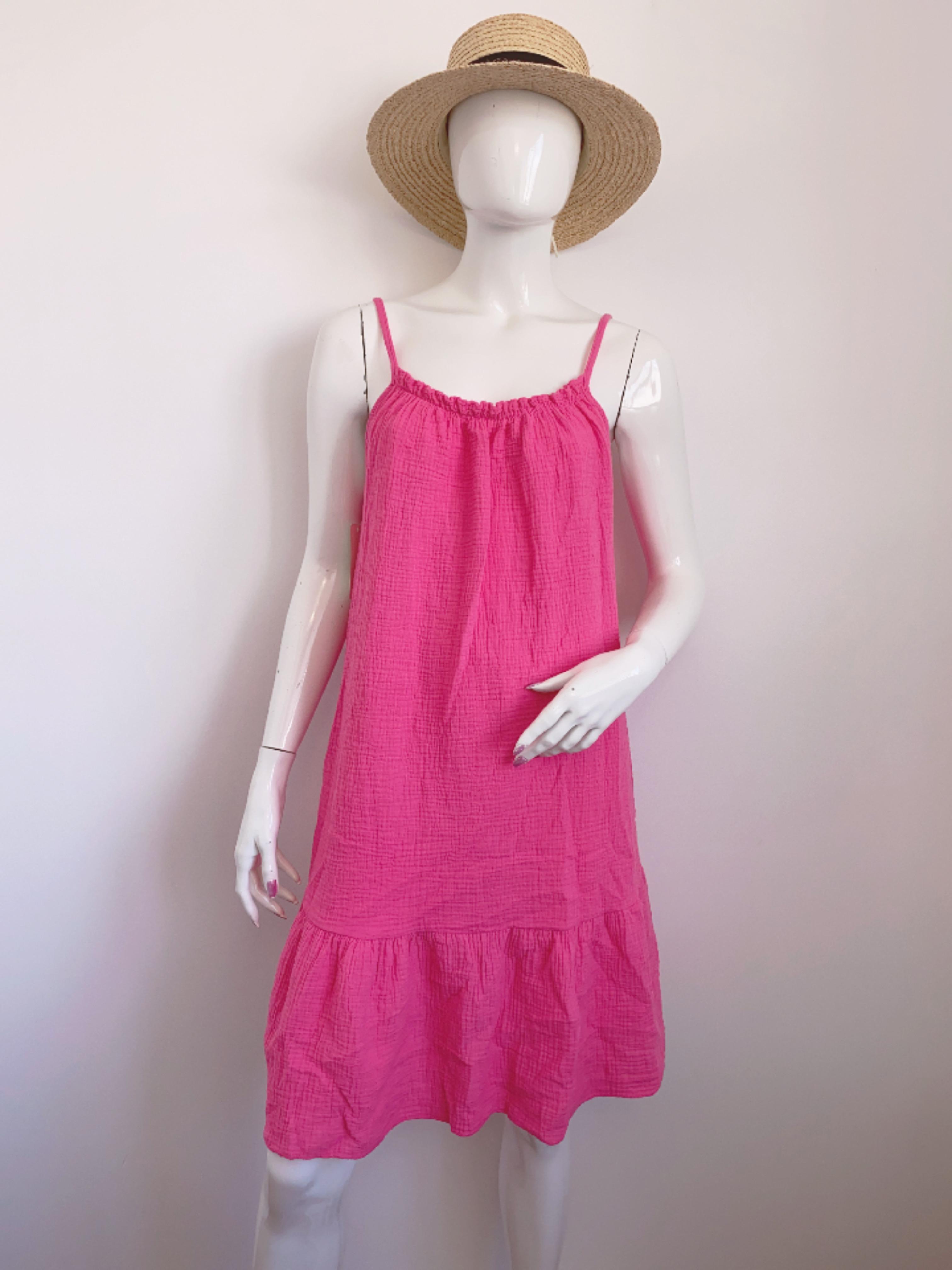 Robes mi-longues Femme FUCHSIA ANGELOOK LMM-R8281 #c Efashion Paris
