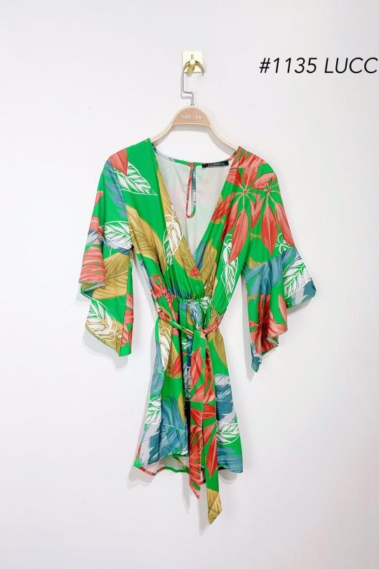 Combinaisons Femme Vert Luc-ce 1135 Efashion Paris