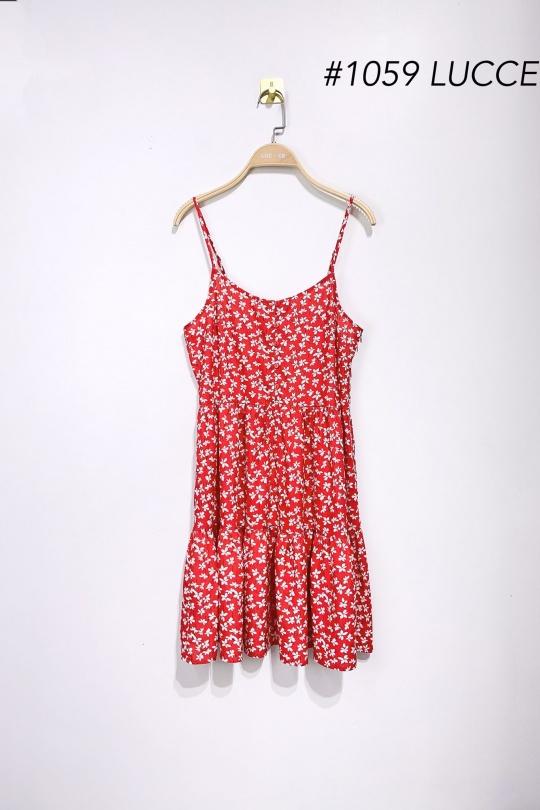 Robes courtes Femme Rouge Luc-ce 1059 Efashion Paris