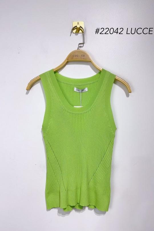 Canotte Donna Green Luc-ce 22042 Efashion Paris