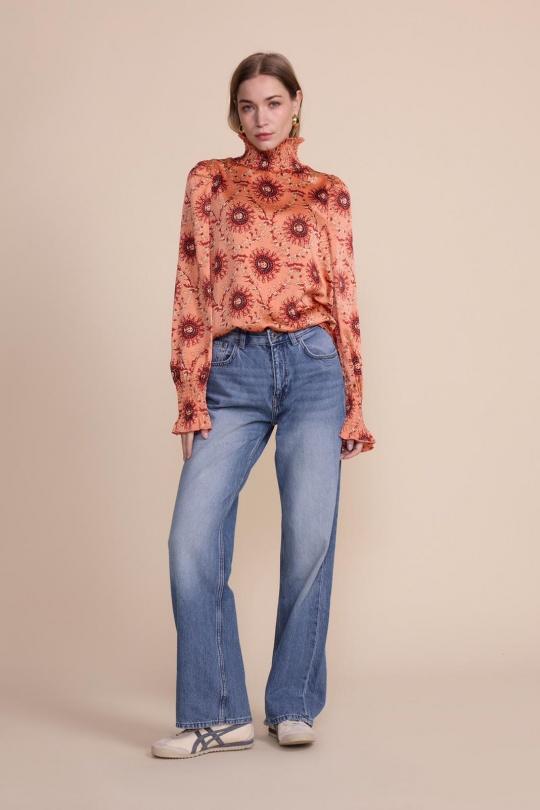 Camicette Donna Orange Luc-ce 4906A Efashion Paris