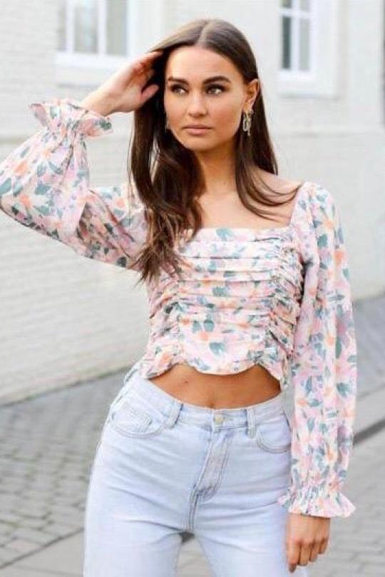 Top Donna Pink Luc-ce 1047 Efashion Paris