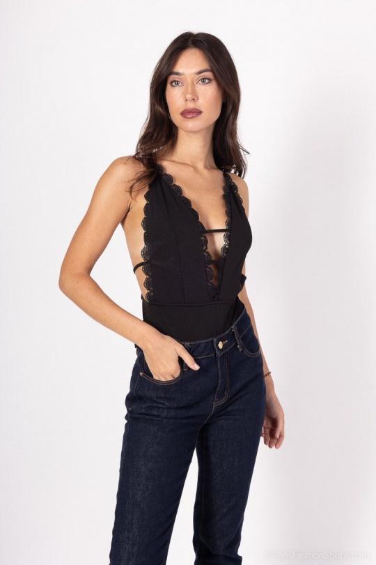 Bodies Femme Noir Luc-ce 2233 Efashion Paris