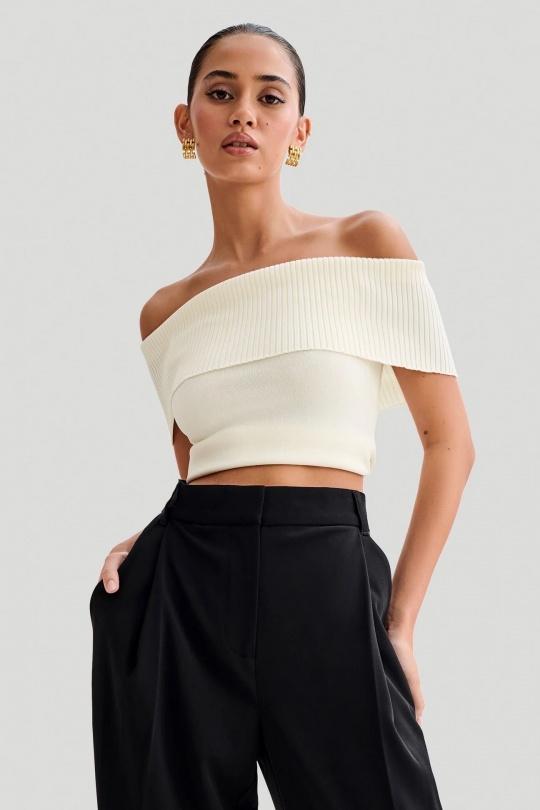 Tops Mujer White Luc-ce TP5035 Efashion Paris