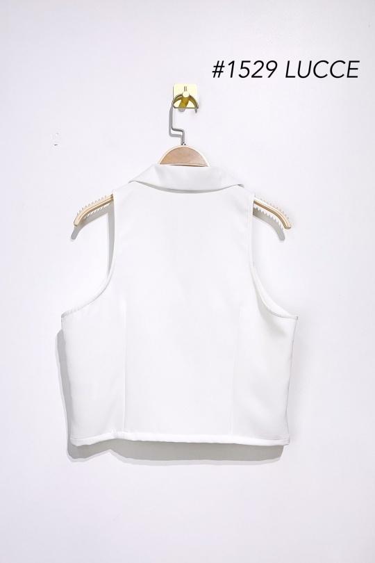 Tops Femme Blanc Luc-ce TP1529 Efashion Paris