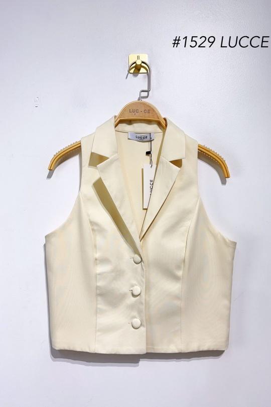 Tops Femme Blanc Luc-ce TP1529 Efashion Paris