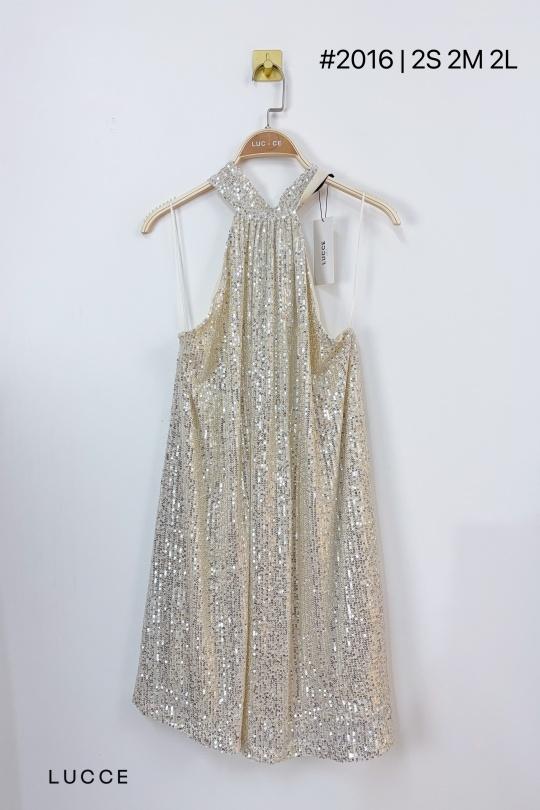 Robes courtes Femme Ecru Luc-ce RO2016 Efashion Paris