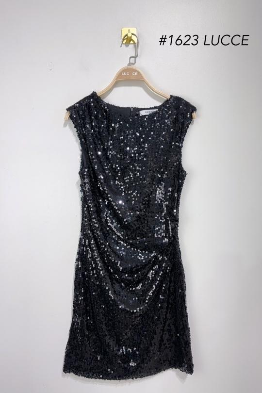 Robes courtes Femme Bleu marine Luc-ce RO1623 Efashion Paris