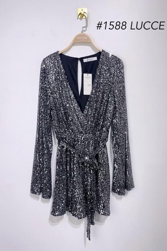 Combinaisons Femme Argent Luc-ce COM1588 Efashion Paris