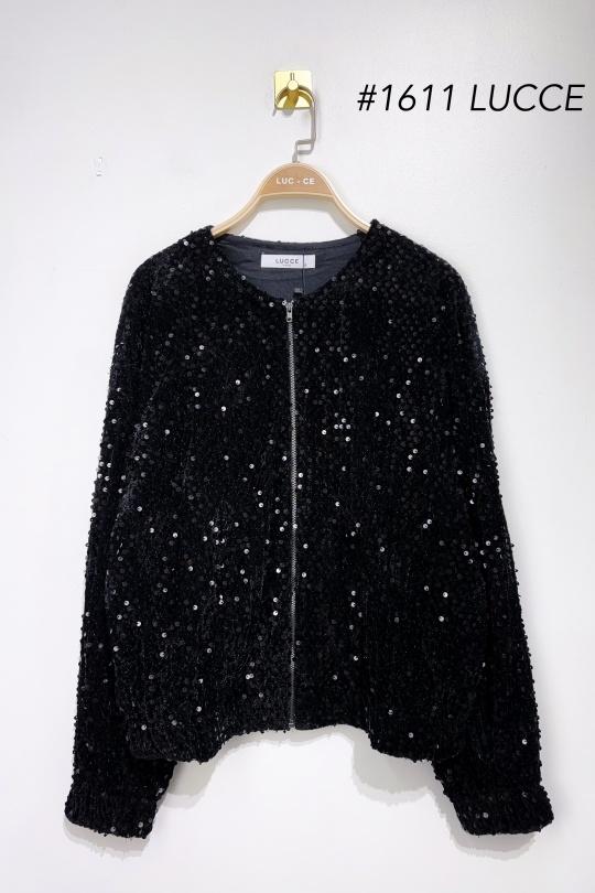 Vestes  Femme Noir Luc-ce VE1611 Efashion Paris