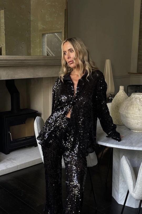 Chemises Femme Noir Luc-ce CH1608 Efashion Paris