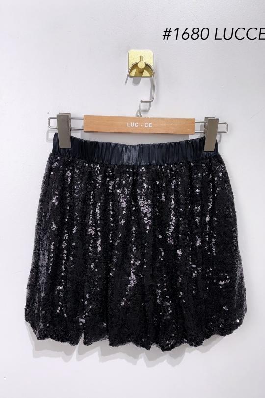 Jupes Femme Noir Luc-ce JU1680 Efashion Paris