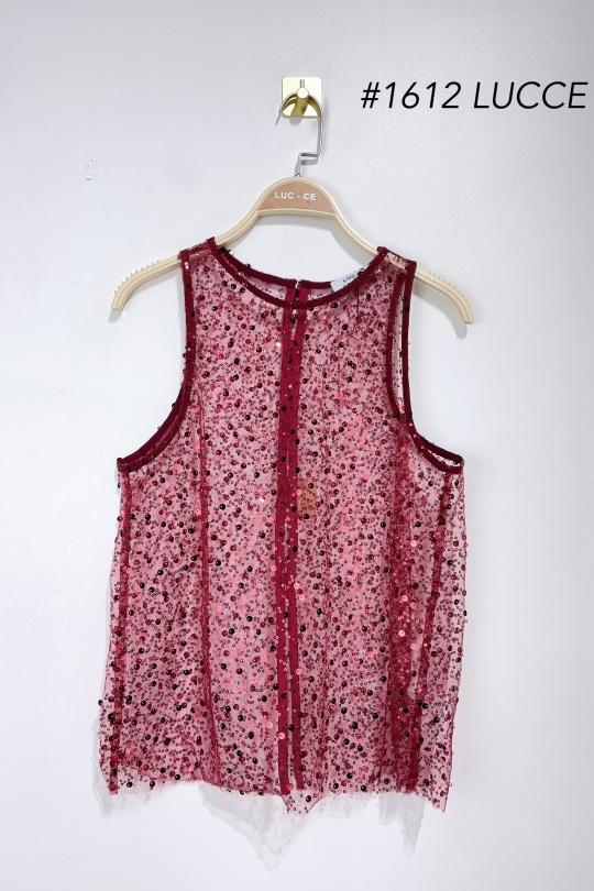 Tops Femme Bordeaux Luc-ce TP1612 Efashion Paris