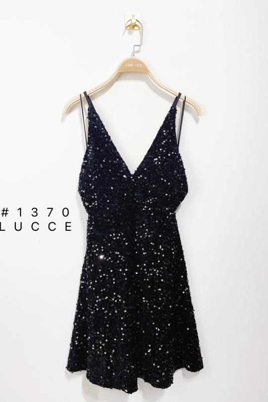 Robes courtes Femme Chocolat Luc-ce RO1370 Efashion Paris