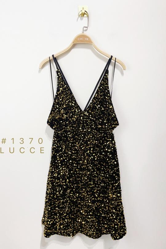 Robes courtes Femme Chocolat Luc-ce RO1370 Efashion Paris