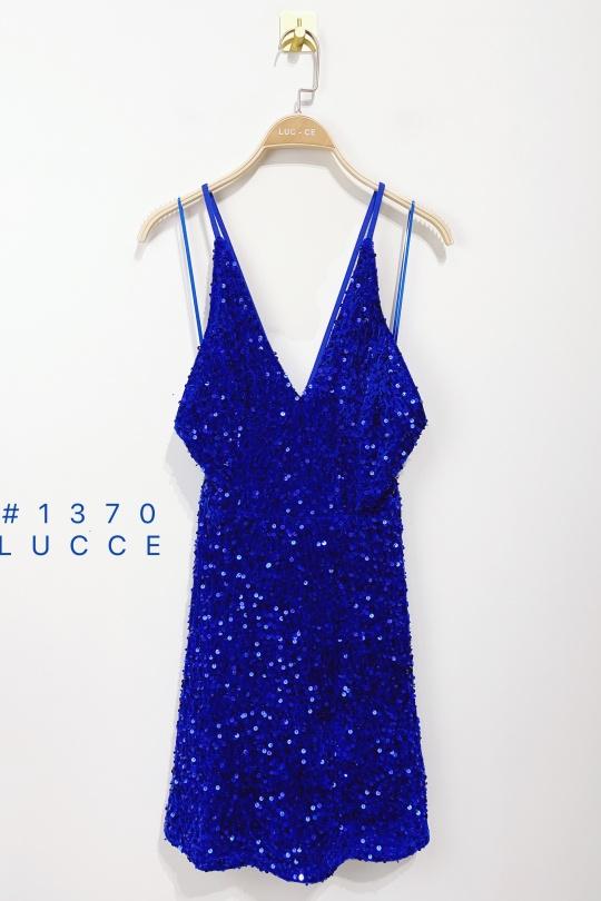 Robes courtes Femme Chocolat Luc-ce RO1370 Efashion Paris