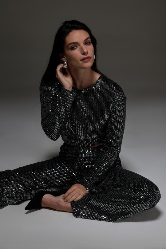 Tops Femme Argent Luc-ce TP1336 Efashion Paris