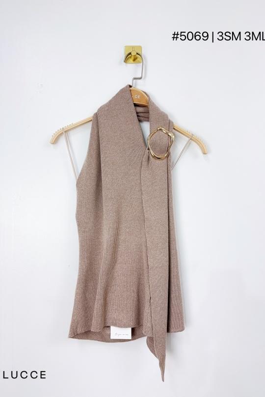 Tops Femme Taupe Luc-ce TP5069 Efashion Paris