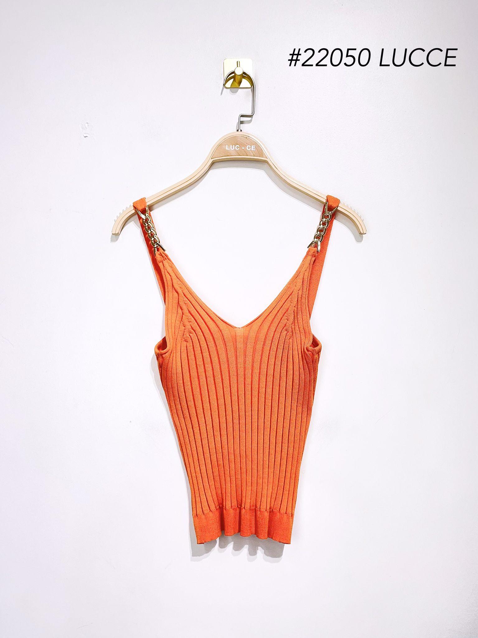 Vests Women Orange Luc-ce 22050 #c Efashion Paris