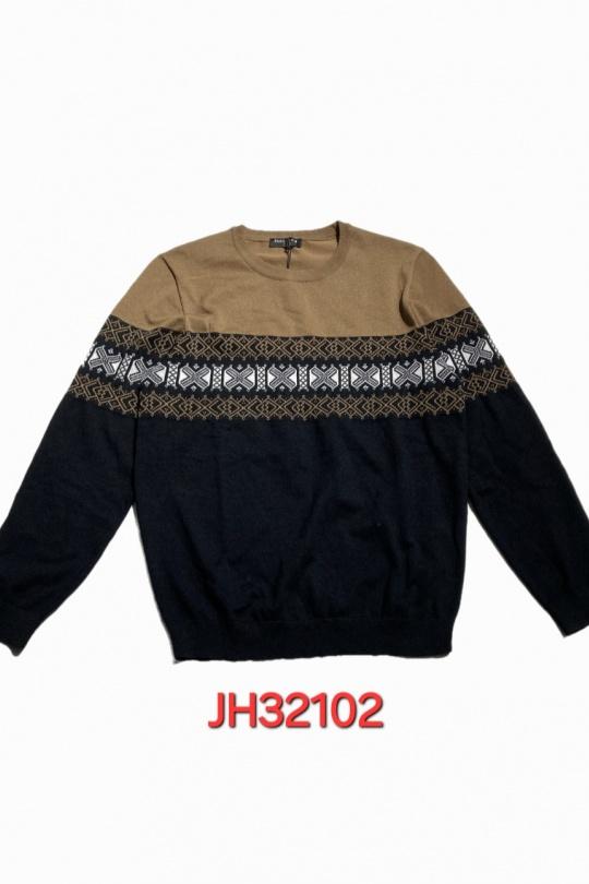 Maglioni Uomo Black ROY LYS JH32102 Efashion Paris