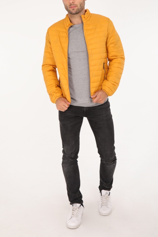 Piumini Uomo Mustard ROY LYS L276-17 Efashion Paris