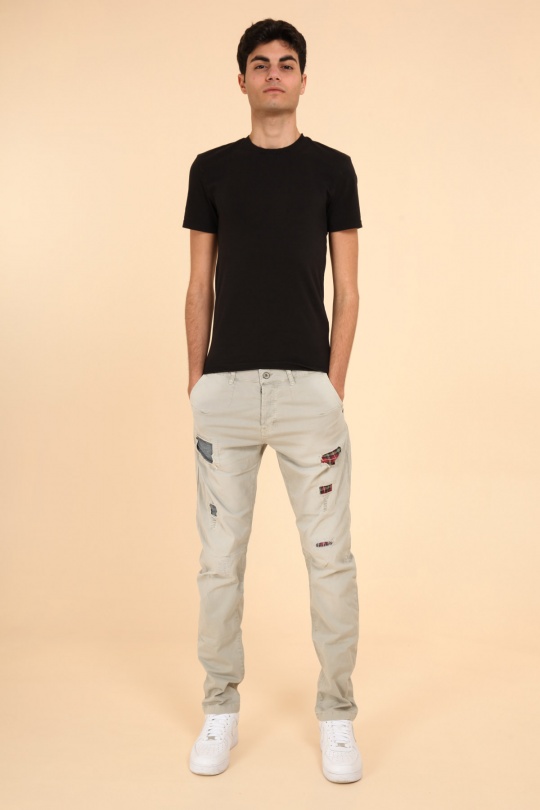 Pantalons Homme Vert ROY LYS RK929 Efashion Paris