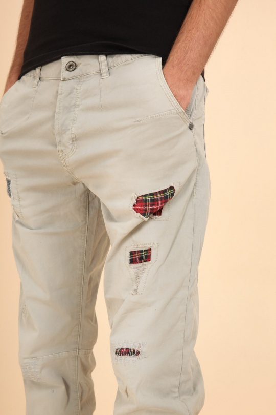 Pantalons Homme Vert ROY LYS RK929 Efashion Paris