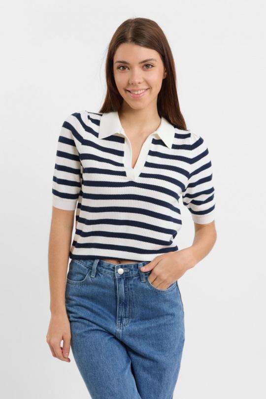 Pulls Femme Marine SWEEWE 75183 Efashion Paris