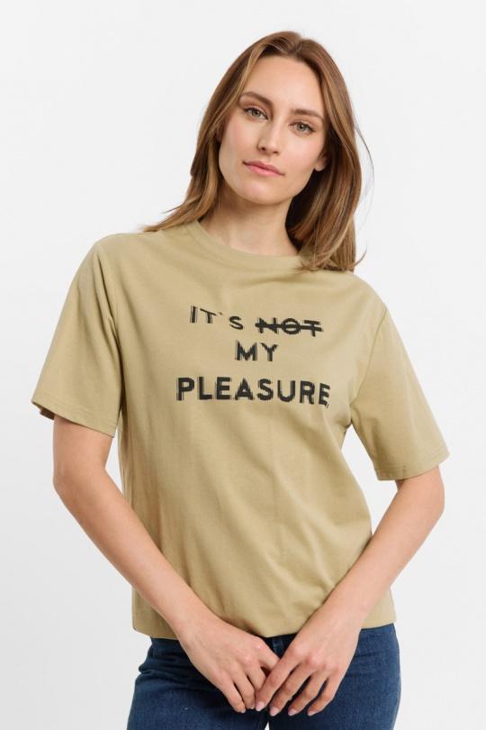 T-shirts Femme Kaki SWEEWE 75077 Efashion Paris