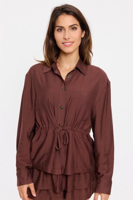 Chemises Femme Marron SWEEWE 75452 Efashion Paris