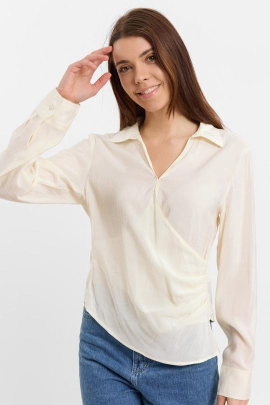 Camicette Donna Beige SWEEWE 75146 Efashion Paris