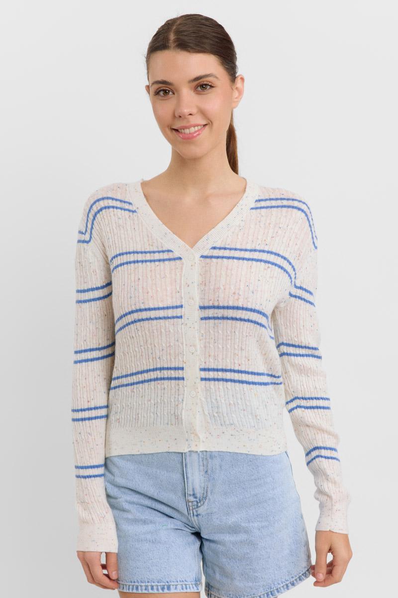 Cardigans Women Cream SWEEWE 75050 #c Efashion Paris