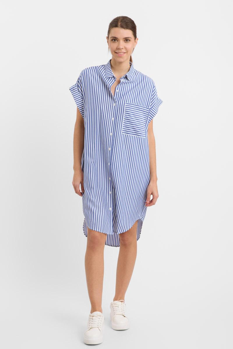 Vestidos cortos Mujer Blue SWEEWE 75187 #c Efashion Paris