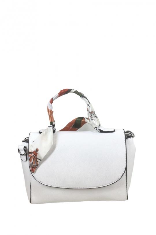 Handbags Bags White MALONE 1666-24 Efashion Paris